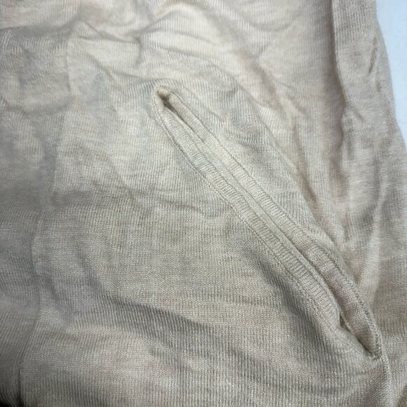 Abbott Elementary Long Sleeve Duster Oatmeal Heather Size L New - Picture 3 of 5